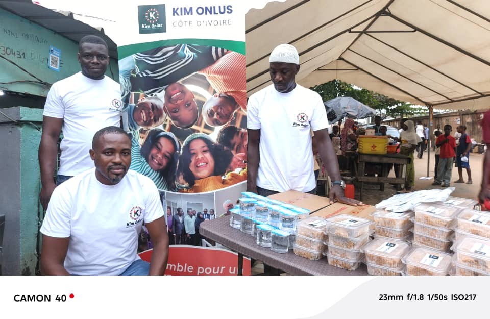 Activités KIM ONLUS : Plus de 500 Kits alimentaires offerts