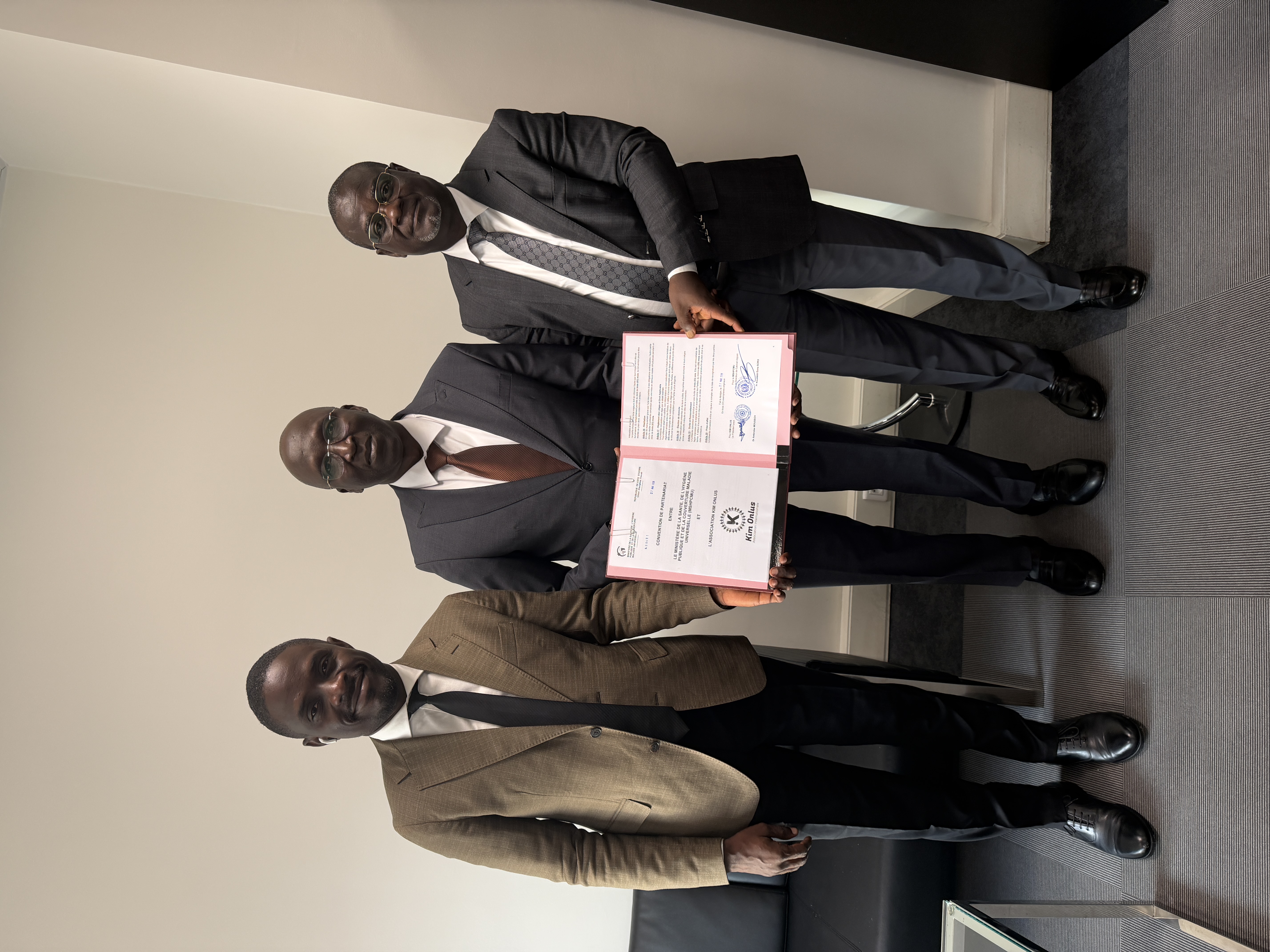 Partenariat stratégique : Le Ministère de la Santé renouvelle sa confiance en l'Association Kim Onlus